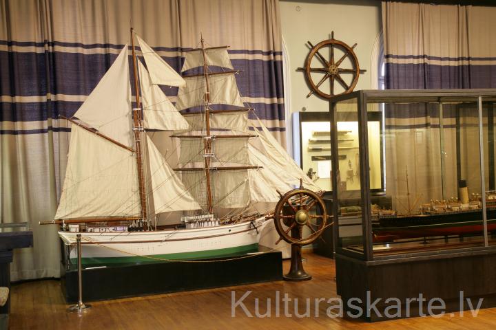 Ekspozīcija "Latvijas kuģniecības vēsture"